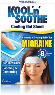 Cura Cool Kool 'n Soothe Migraine Strips 2ST