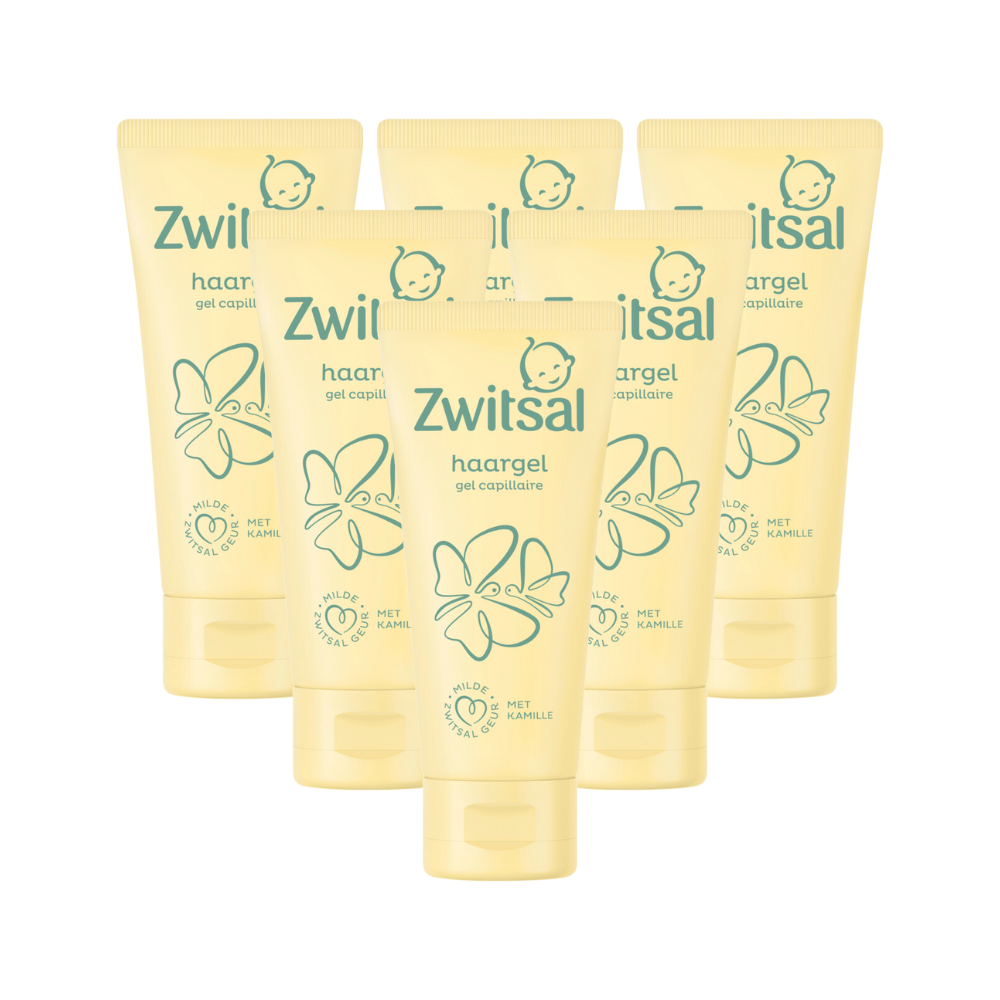 6x Zwitsal Haargel Goedemorgen (100 ml)