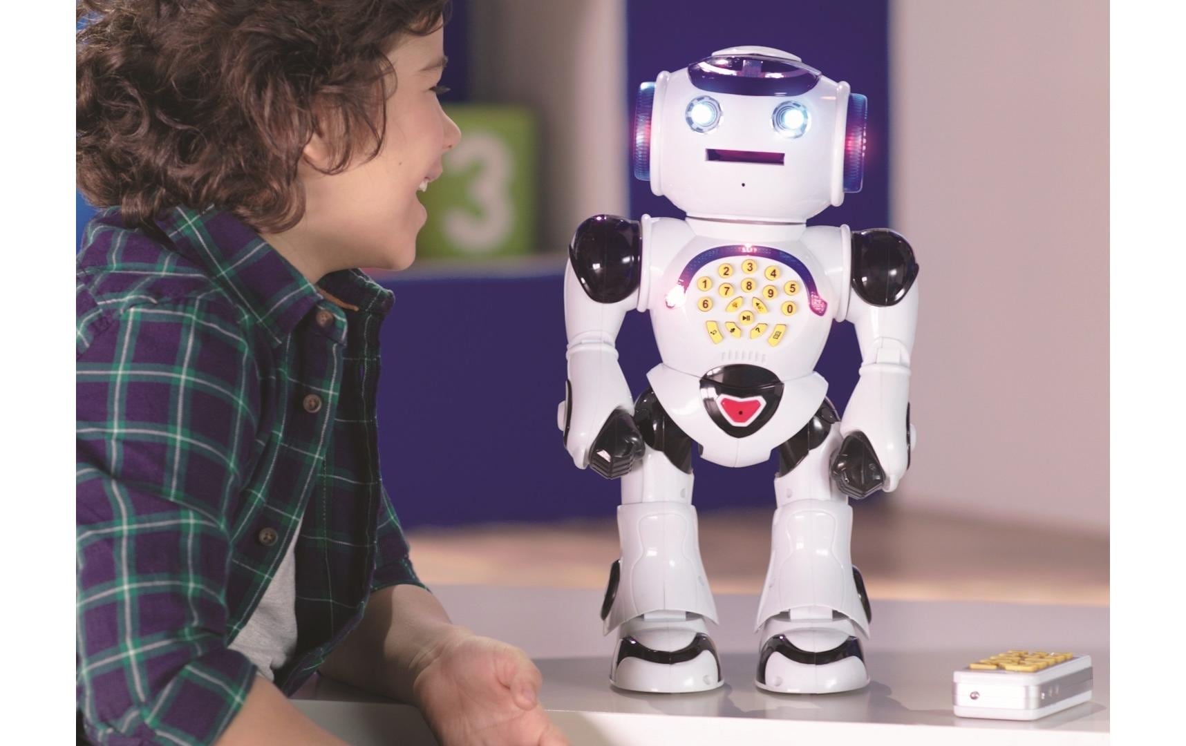 Powerman Roboter -FR-Interaktiver Roboter zum Spielen und Lernen mit Fernbedienung