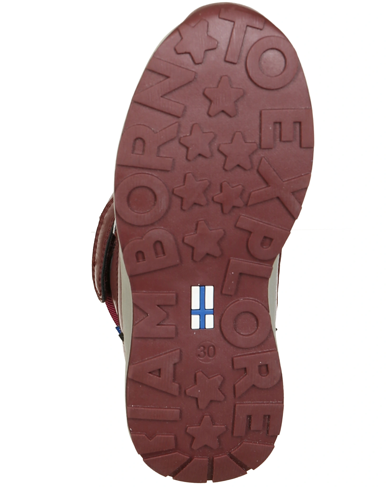 Klett-Winterstiefel LAPPI in raspberry/sable