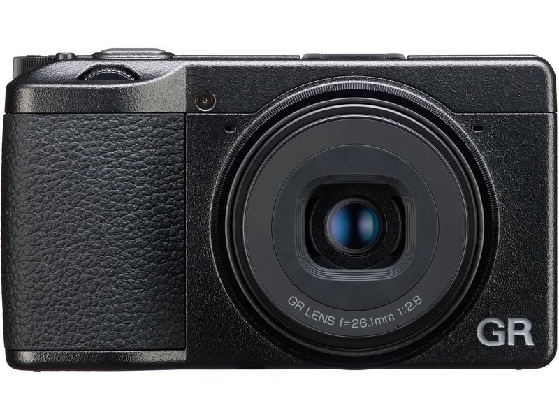Ricoh Fotokamera GR IIIx HDF Schwarz Kompakteste digitale High-End-Kamera für Schnappschuss-, Reise- und Strassen-Fotografie