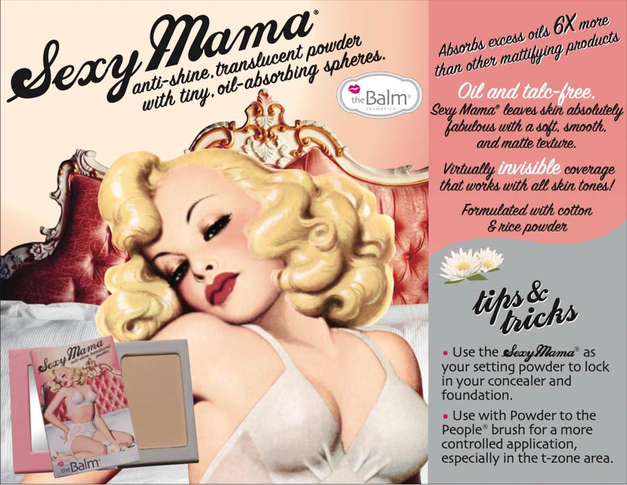 theBalm Sexy Mama Anti-Shine Translucent Powder 6,5g