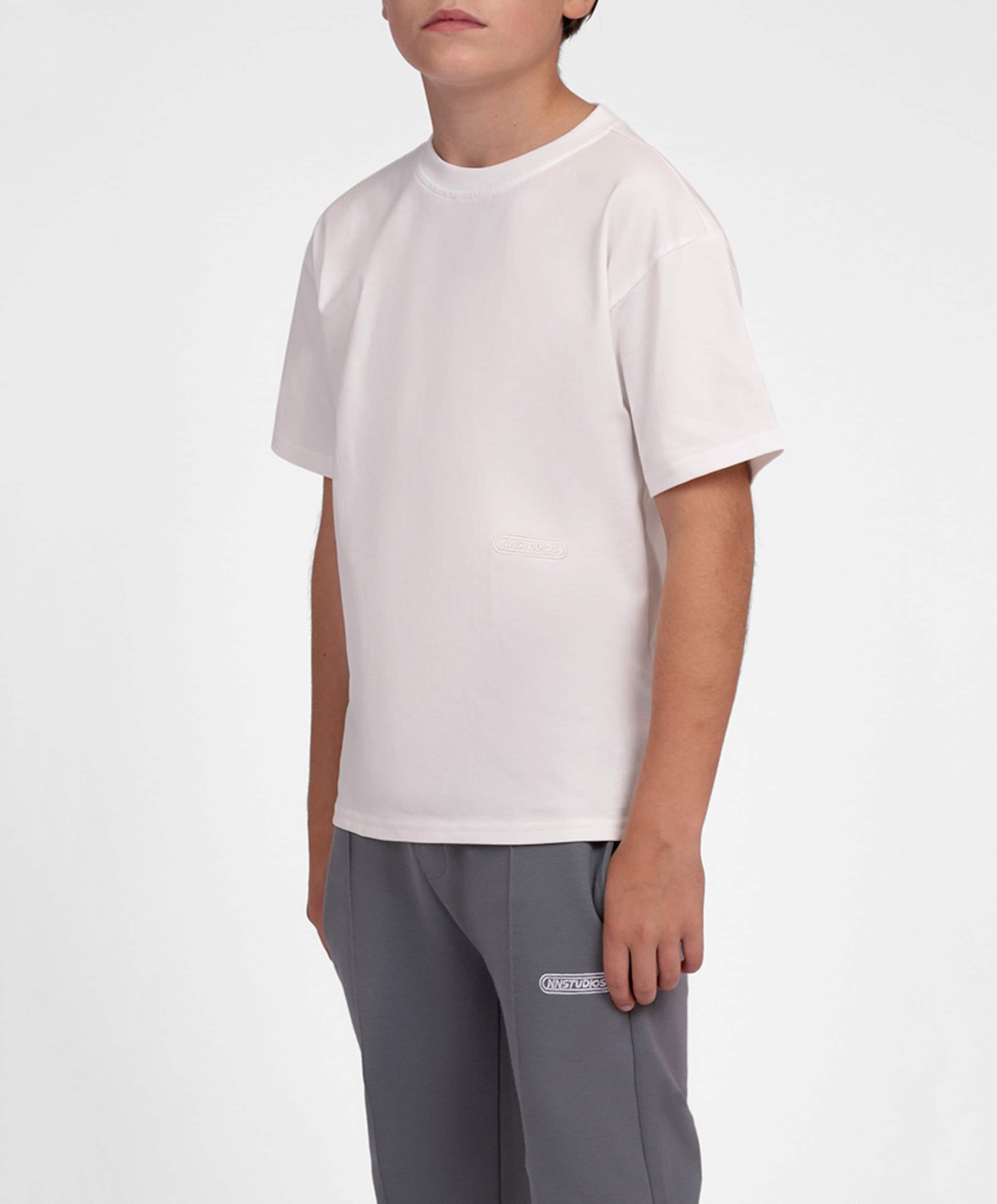 NIK & NIK Jongens T-shirt ecru