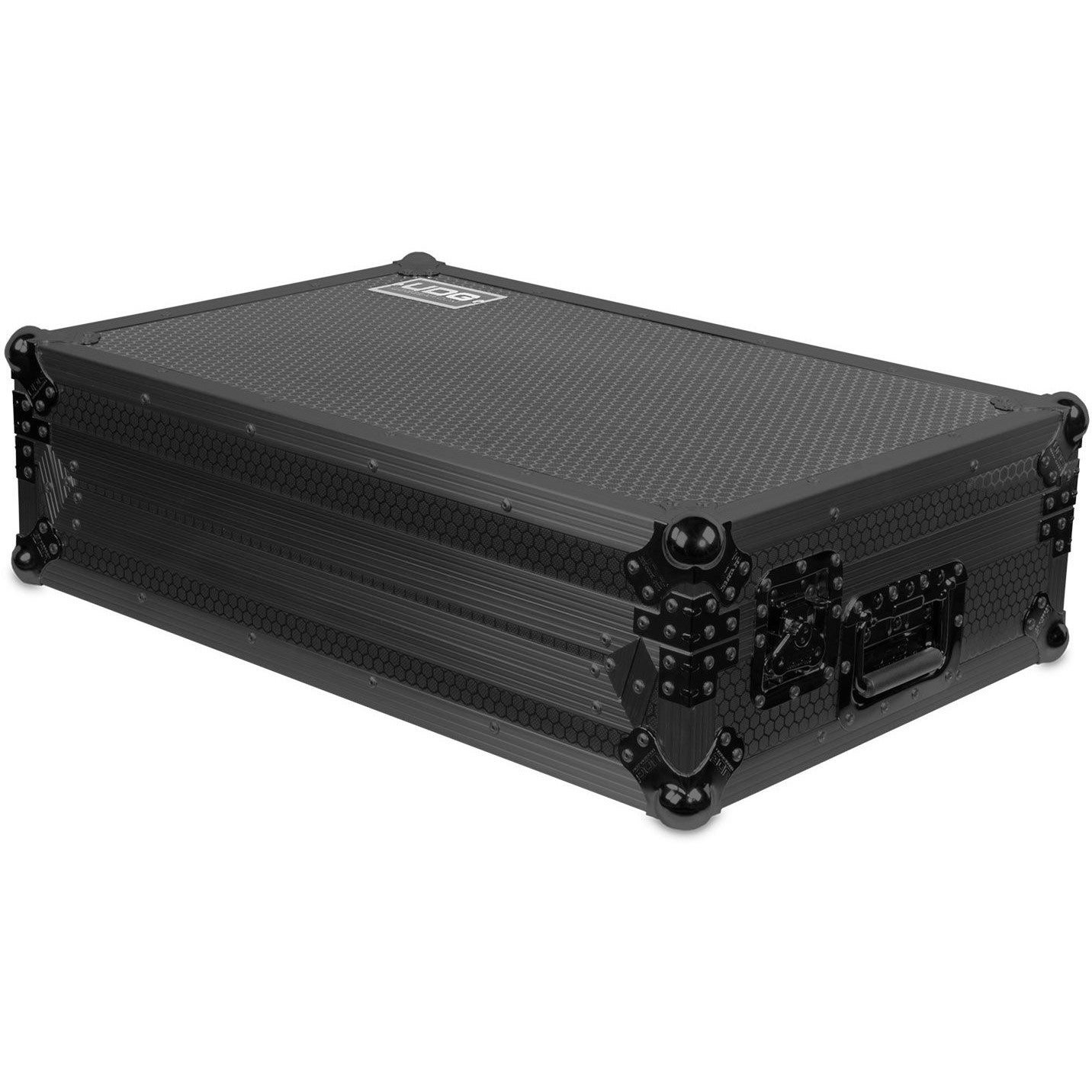 UDG U91078BL Ultimate Flight Case Black Plus voor Pioneer DDJ-REV7 (met wielen)