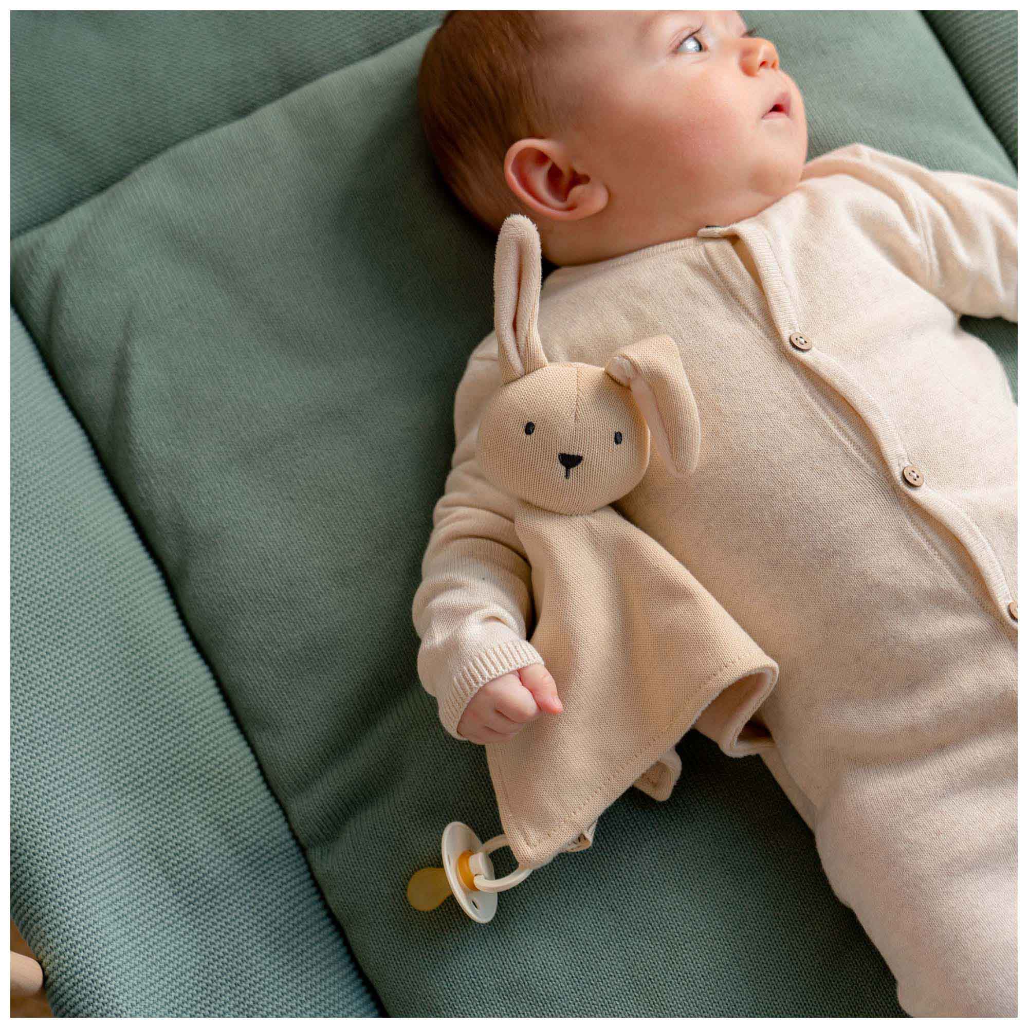 Prénatal boxkleed Little Knits groen