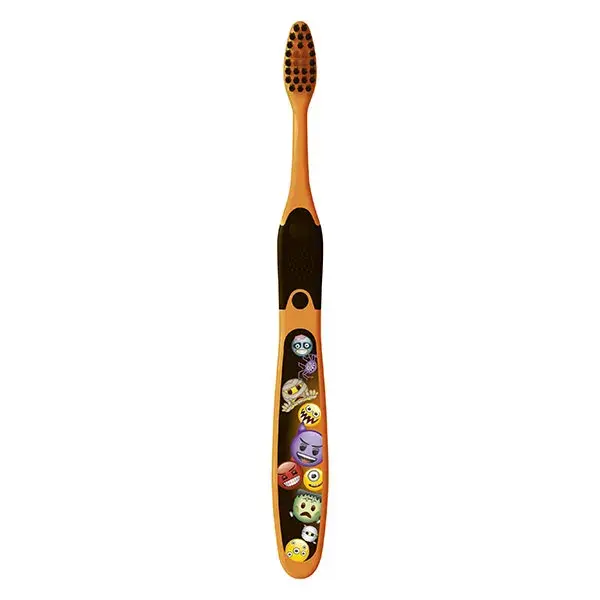 Escova de dentes Elgydium Junior para crianças de 7 a 12 anos Emoji Monster