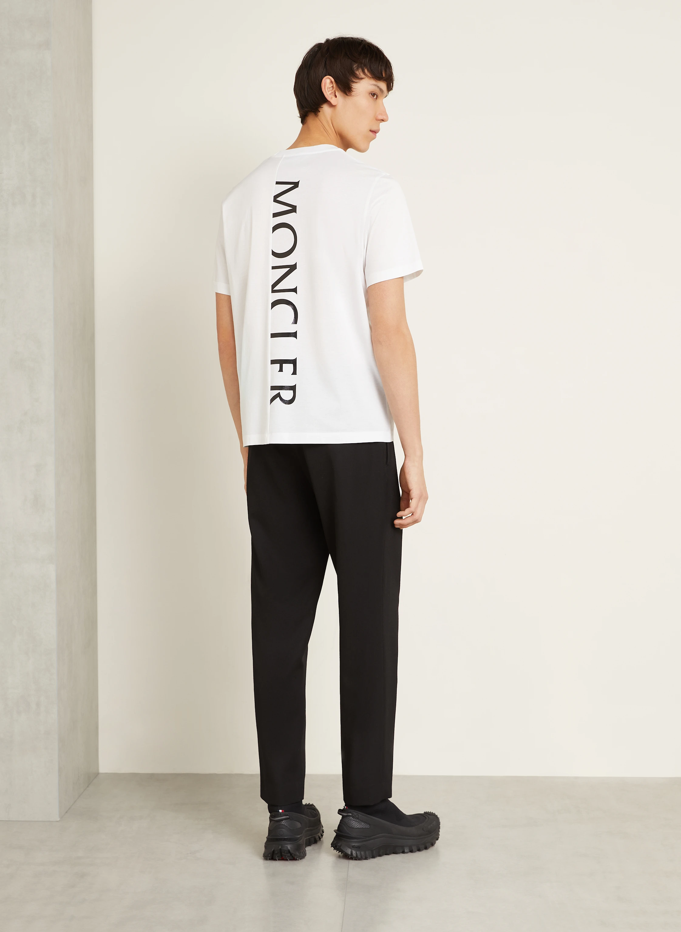 MONCLER T-Shirt im Materialmix