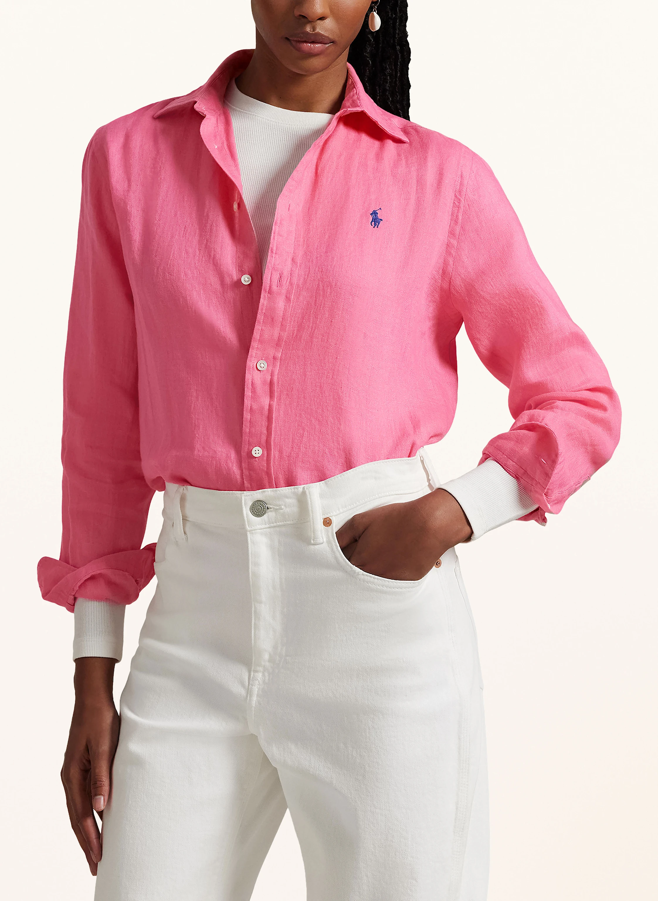 POLO RALPH LAUREN Hemdbluse aus Leinen