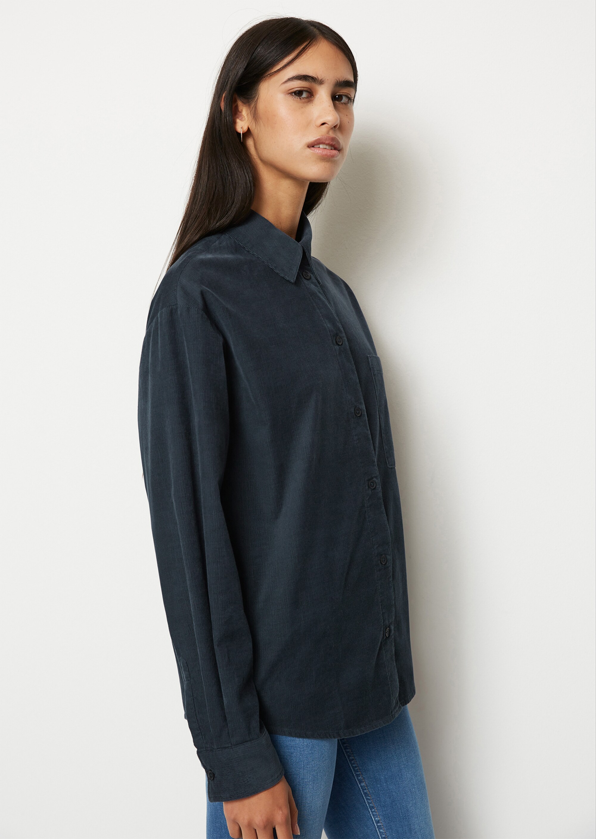 Babycord-Bluse regularaus Organic Cotton