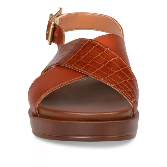 Sandales COGNAC MEGIS CASUAL