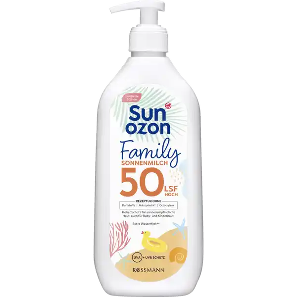 Sunozon Family Sonnenmilch LSF50