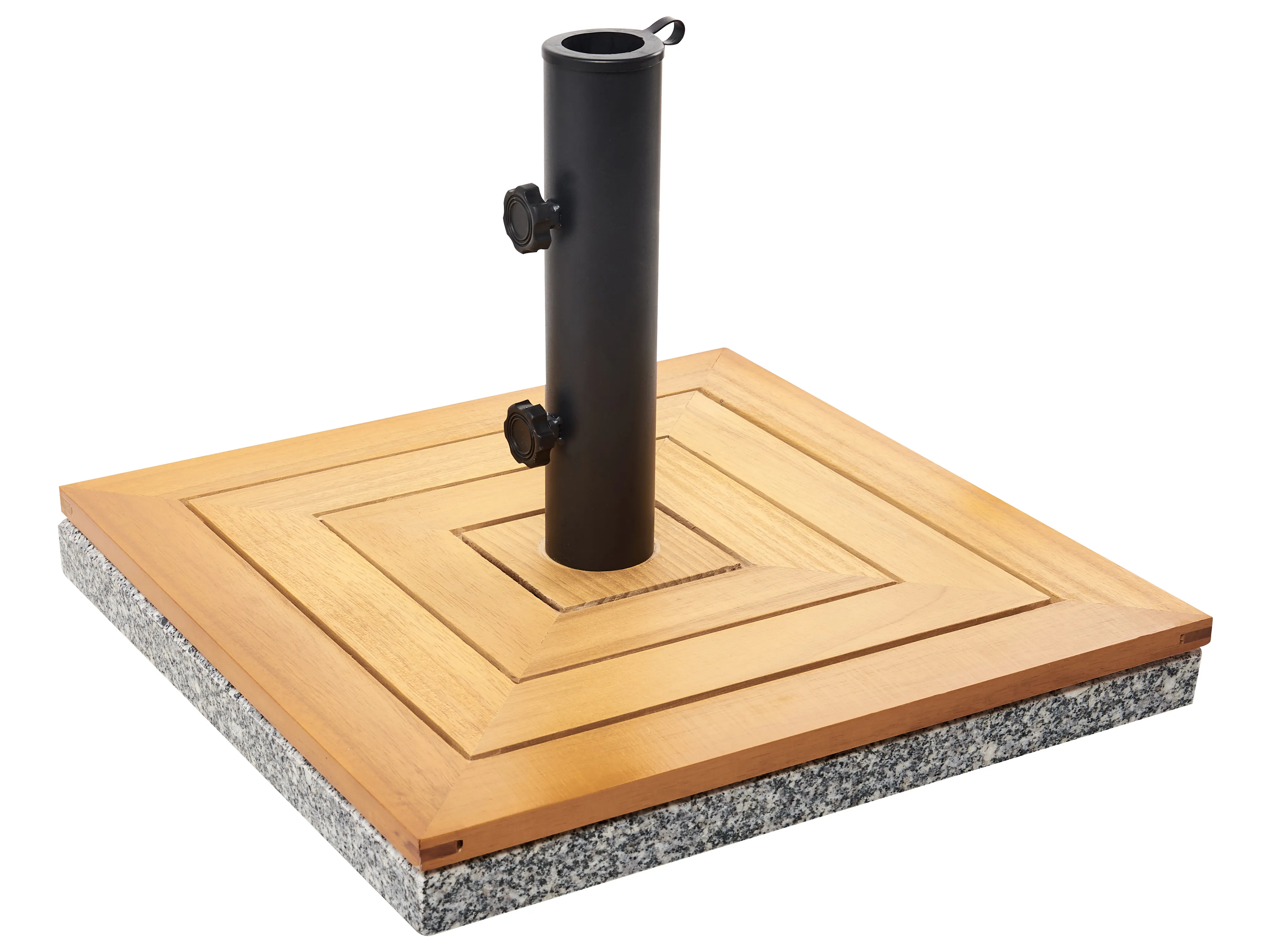 Parasolvoet CECCANO Bruin Vierkant 21 kg