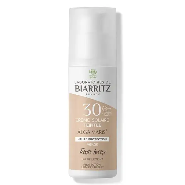 Laboratoires de Biarritz Creme Solar FPS30 Marfim Orgânico 50ml