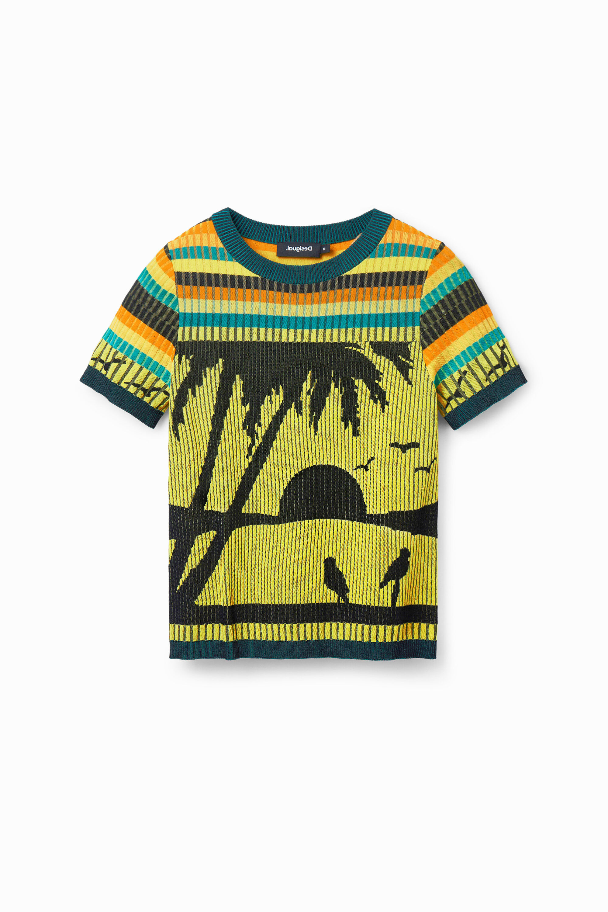 T-shirt paysage maille