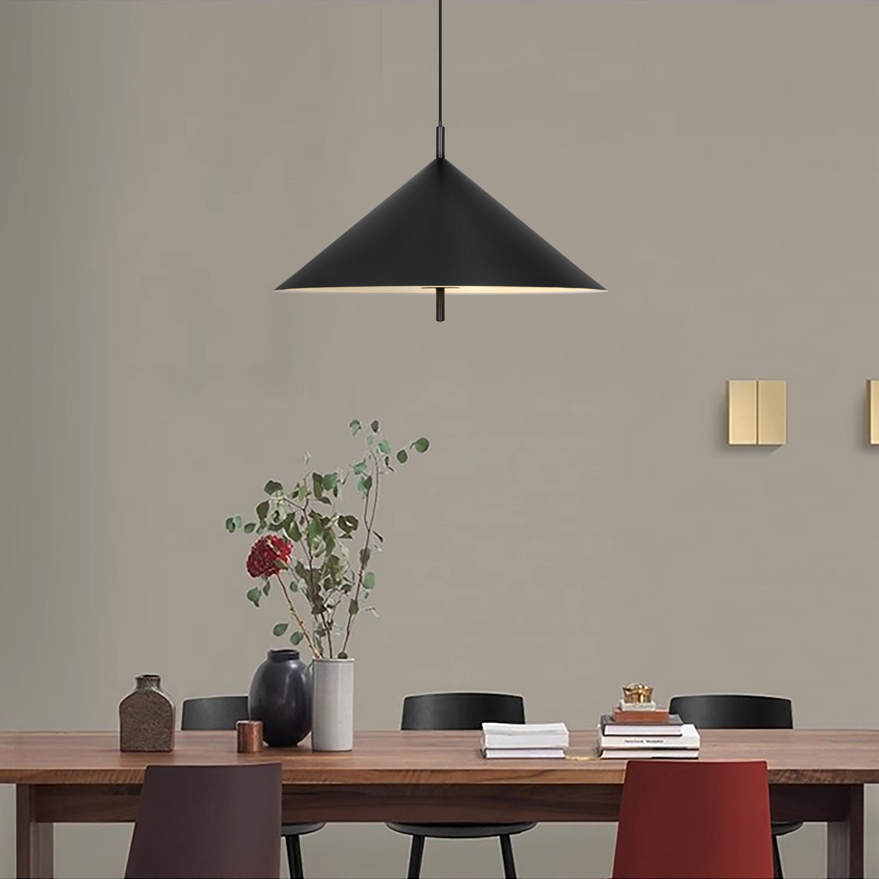 D'Lite Crochte Hanglamp - Mat Zwart