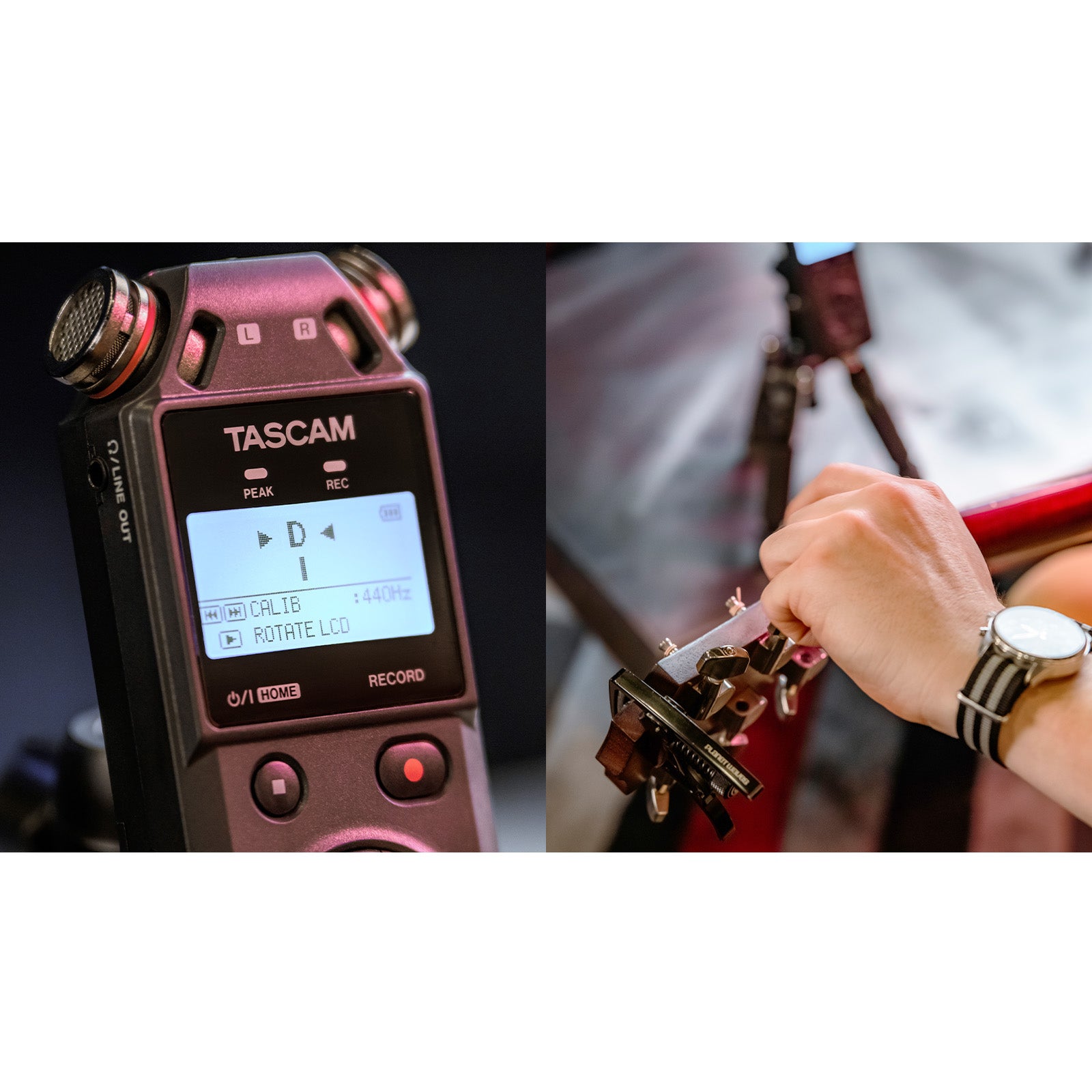 Tascam DR-05XP field recorder