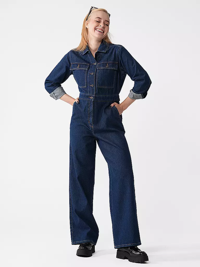 WEEKEND MAX MARA Overall PIRANIA blau