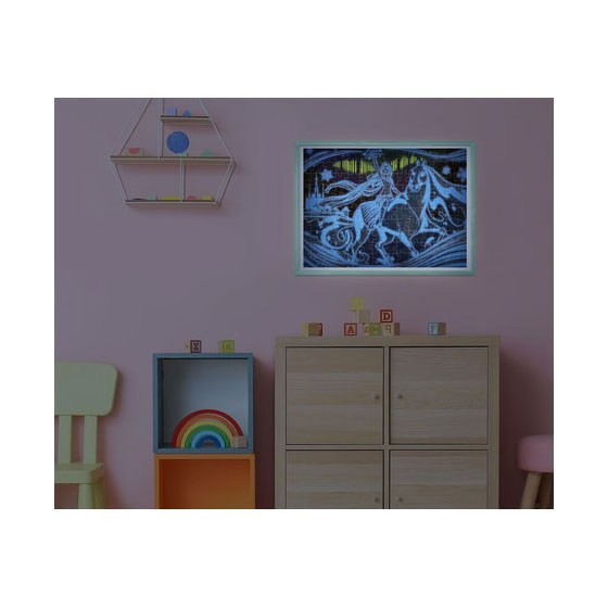 Clementoni Legpuzzel Super Color Glowing Lights - Frozen II, 104st.