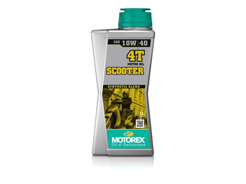 Motorex Motorenöl Scooter 4 Takt JASO MA2 10W/40, 1 l Motorenöl für  (1 l)