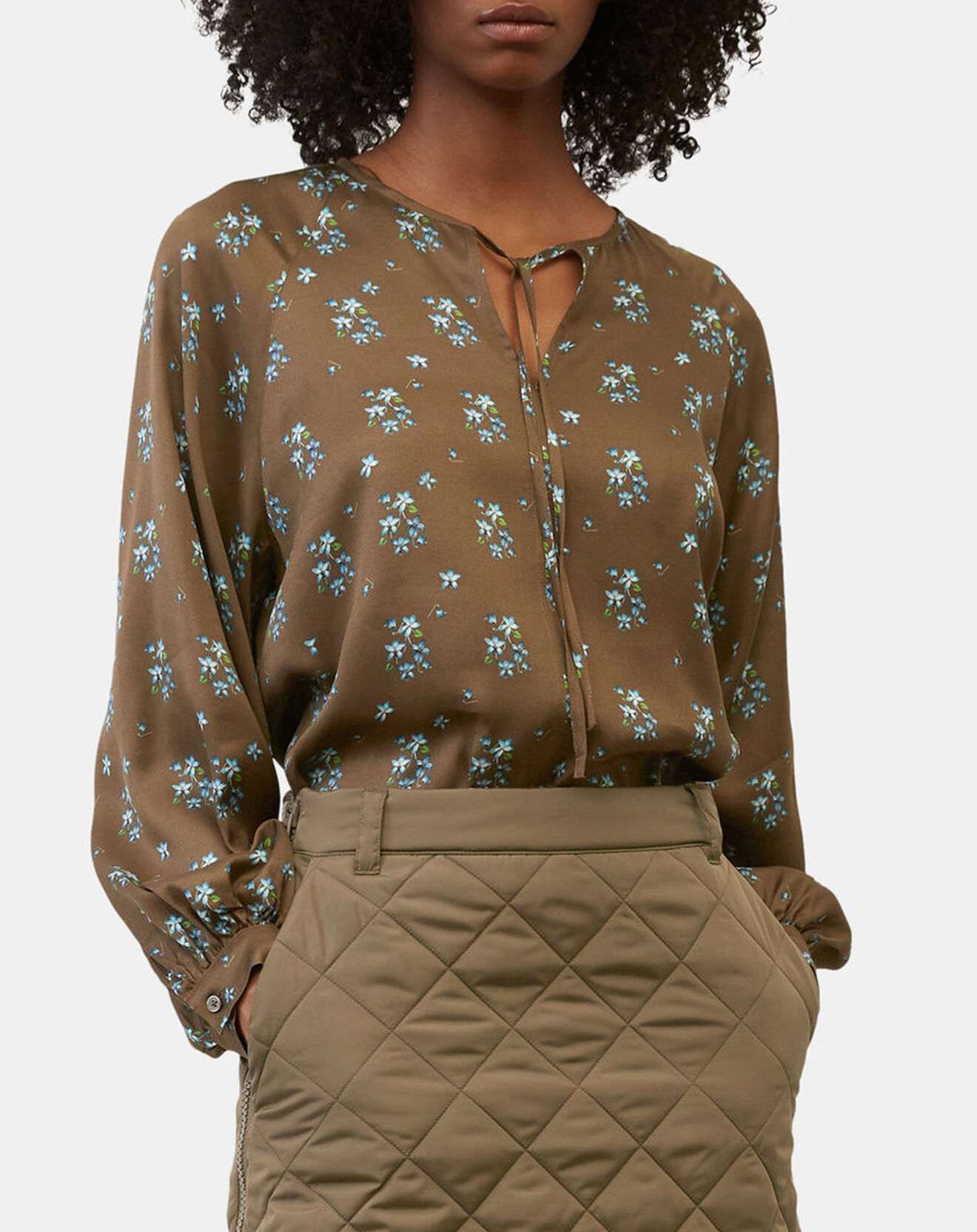 Marc O'Polo Blouse imprimée fleurs multicolore