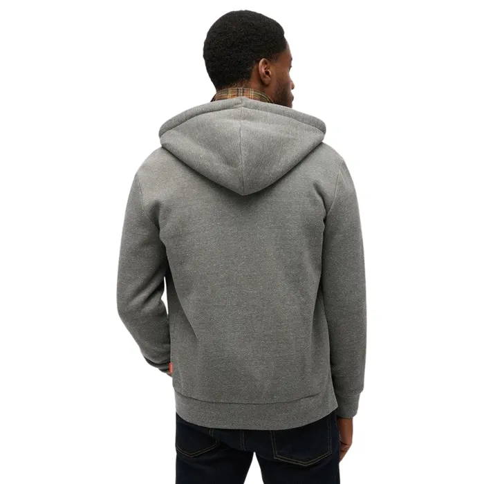Superdry Neon Vintage Logo Graphic Hooded Vest Heren