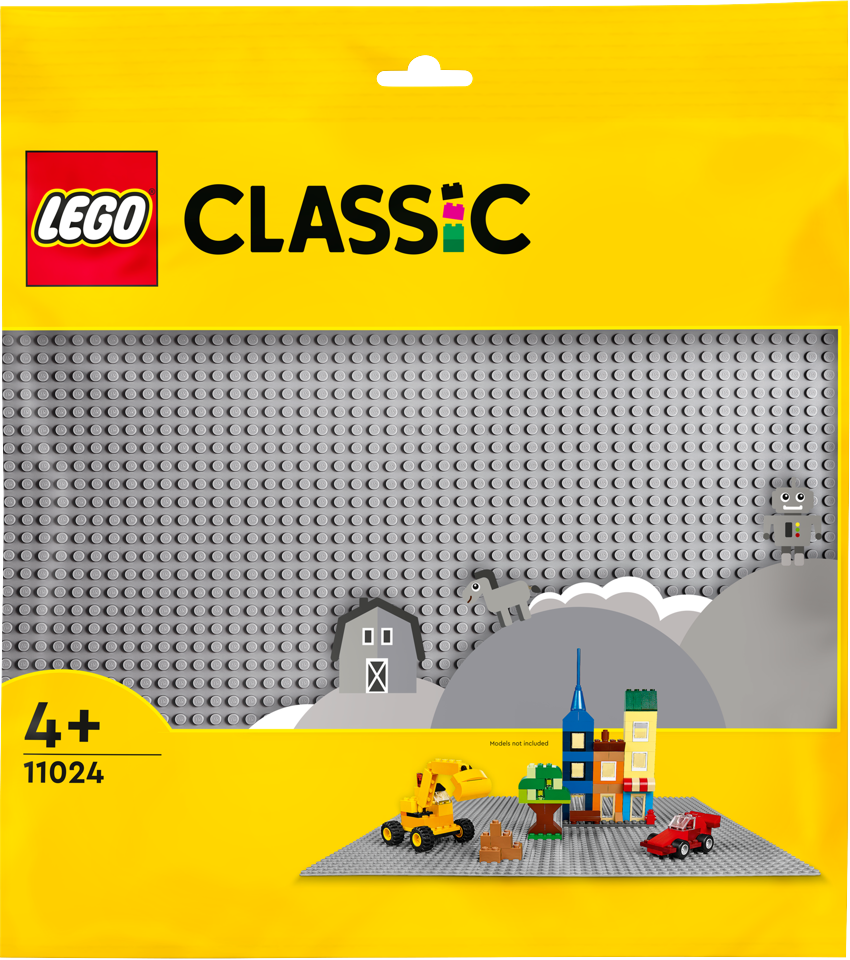 LEGO Classic - Gray Baseplate (11024)