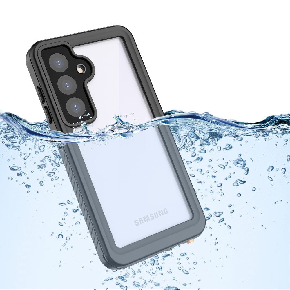 Samsung Galaxy S24 Wasserfeste Outdoor Schutz Hülle (IP68) - Schwarz