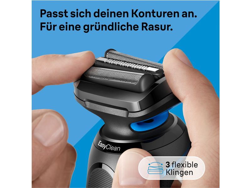 Braun Herrenrasierer Series 5 51-B1820 s Rasierapparat für die Nass- und Trockenrasur
