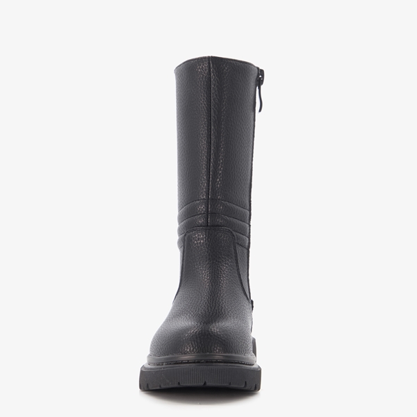 Blue Box hoge meisjes boots zwart