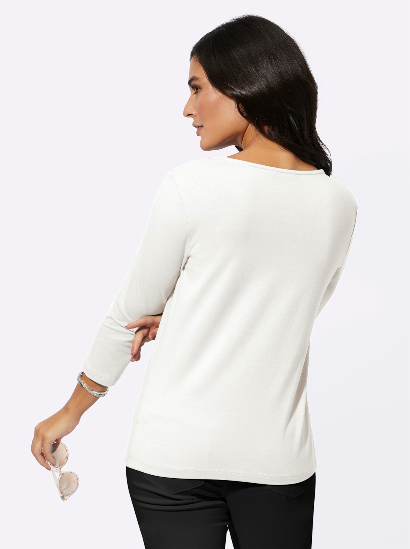 creation L 3/4-Arm-Shirt »Modal-Mix-Shirt«, 1 Stk.