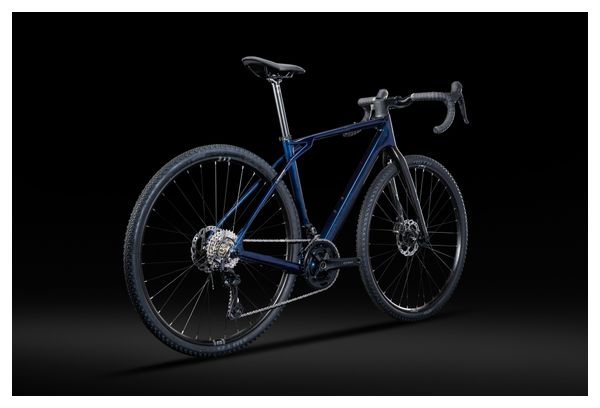 Vélo de Gravel Lapierre Crosshill CF 5.0 Shimano GRX 12V 700 mm Bleu 2025