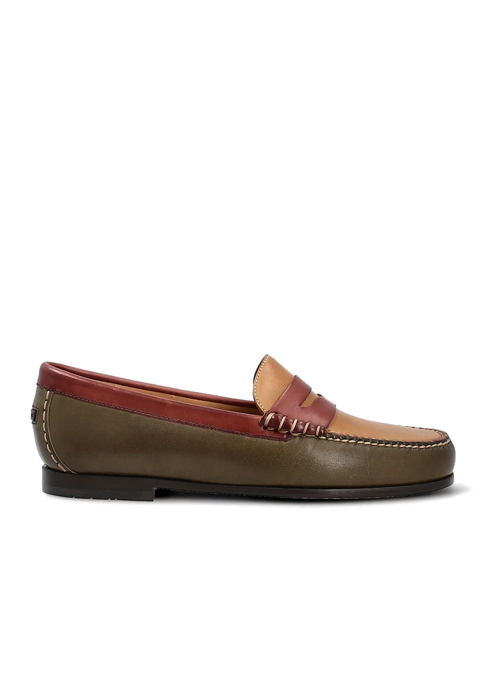 MOCASSIN WINTER MOC CUIR TRICOLORE