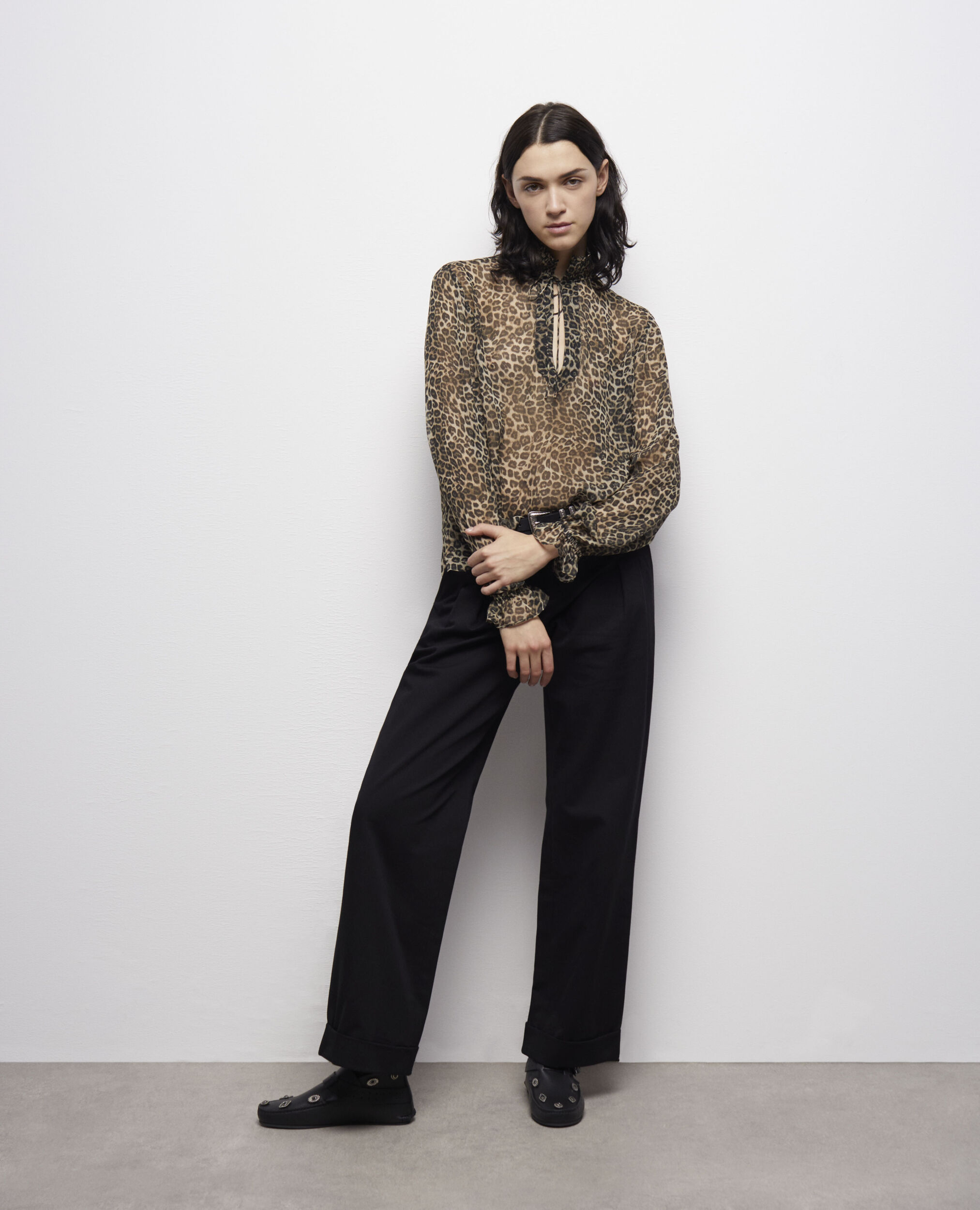 Blouse léopard