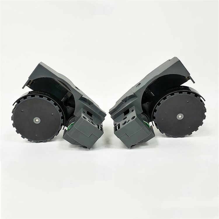(2er Set) Universal Ersatz Rad Linkes / Rechtes Radmodul für iRobot Roomba Staubsauger Roboter Serie 800 / 900