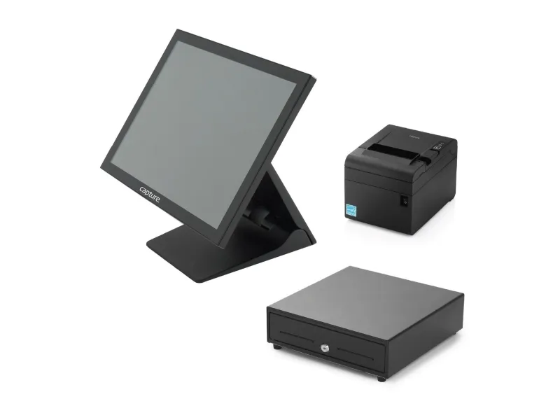 Capture - Alt-i-én 1 x Celeron J6412 / op til 2.6 GHz - RAM 8 GB - SSD 128 GB - Gigabit Ethernet - Win 10 IoT 64-bit - skærm: LCD 15