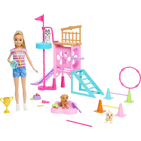 Barbie Stacie Puppies legesæt