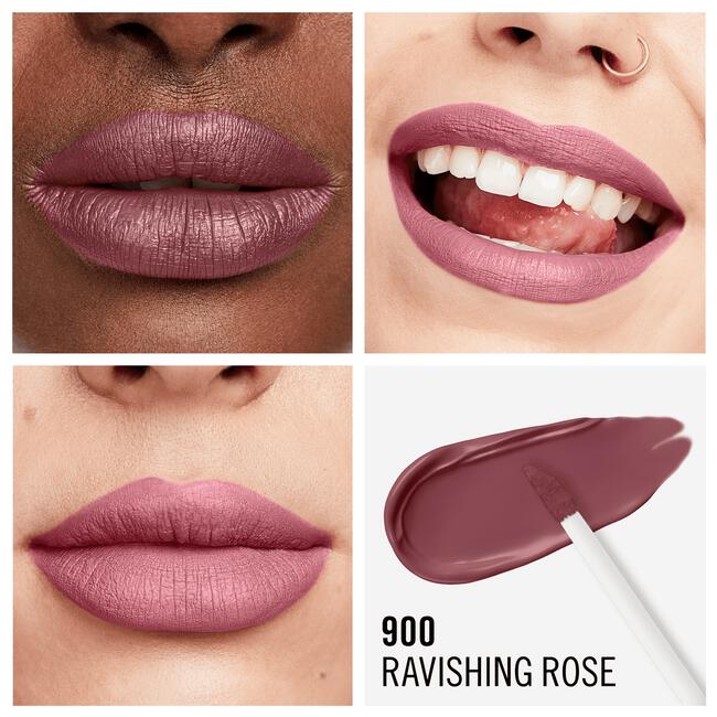 Rimmel London Lasting Mega Matte Liquid Lipstick 900 Ravishing Rose