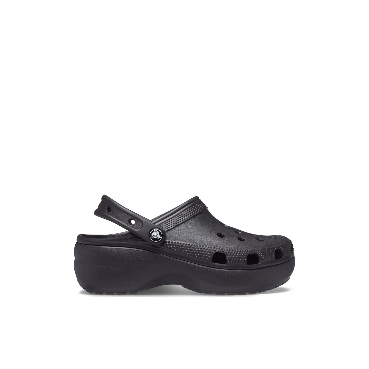 CROCS-Classic_clog-Sabot d'eau - Talon plat - Noir