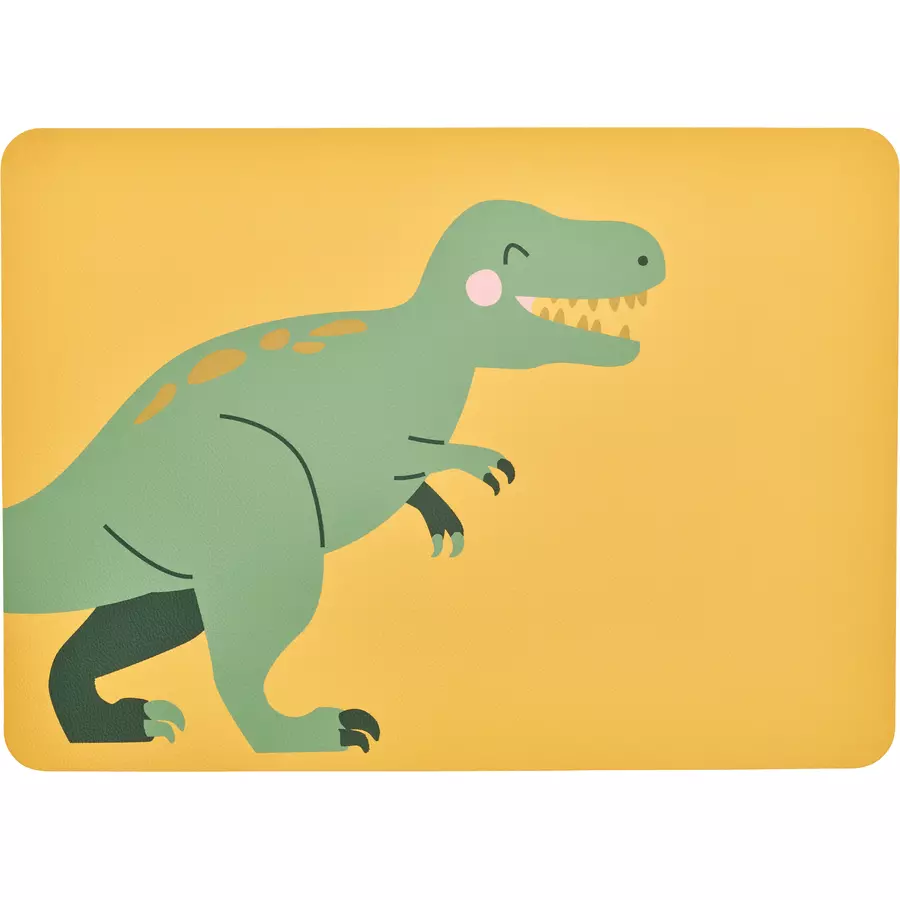 ASA Selection Tischset Tyrannosaurus Rex Titus gelb