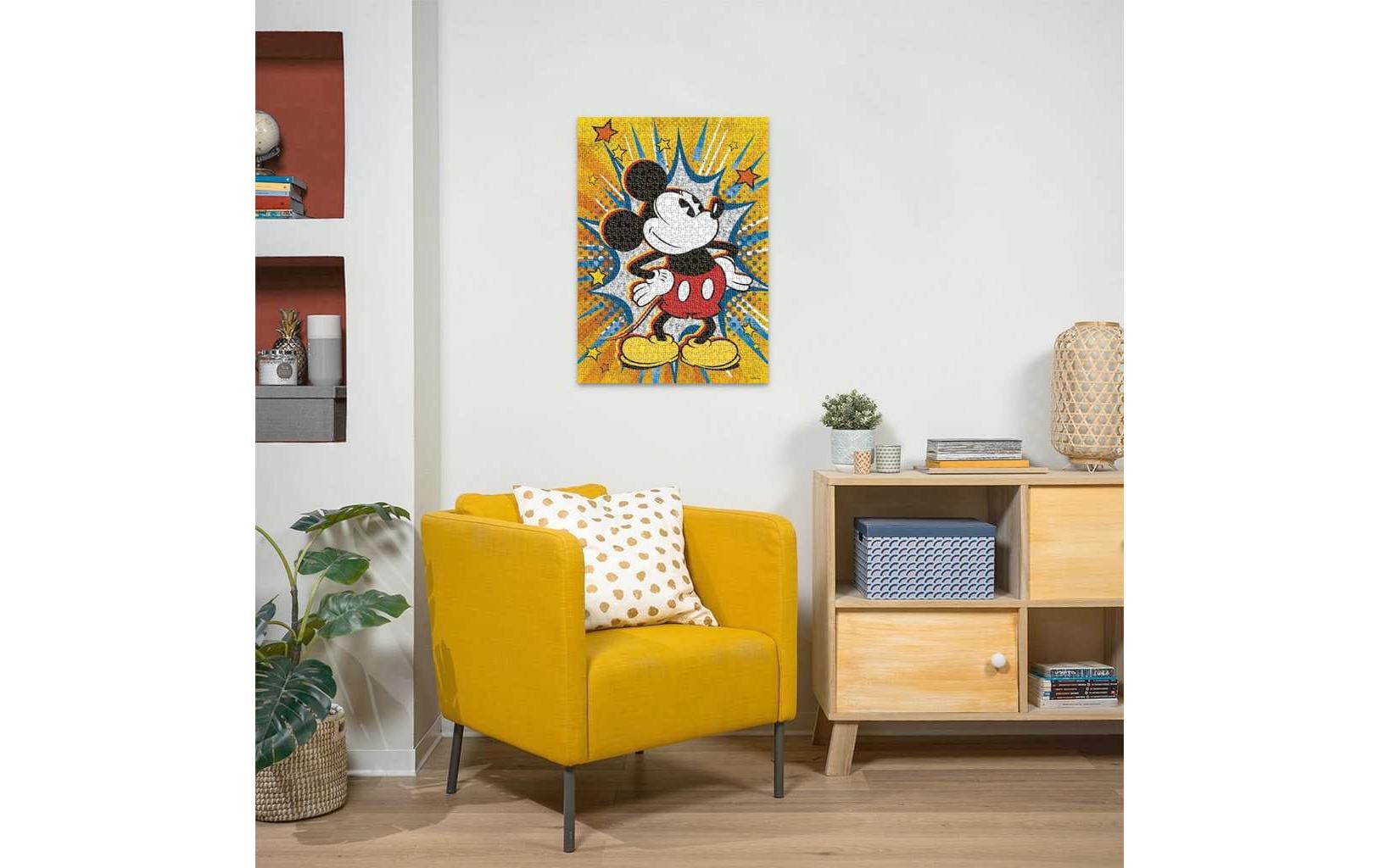 Puzzle Retro MickeyKlassisches Puzzle