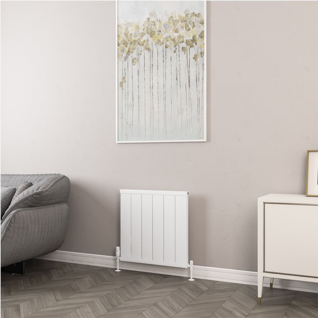 Eastbrook Kingswood paneelradiator 60x60cm 639W wit mat