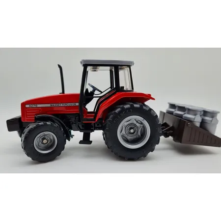 SIKU 2853 Massey Ferguson MF 4270 mit Kannenhalter, M 1:32