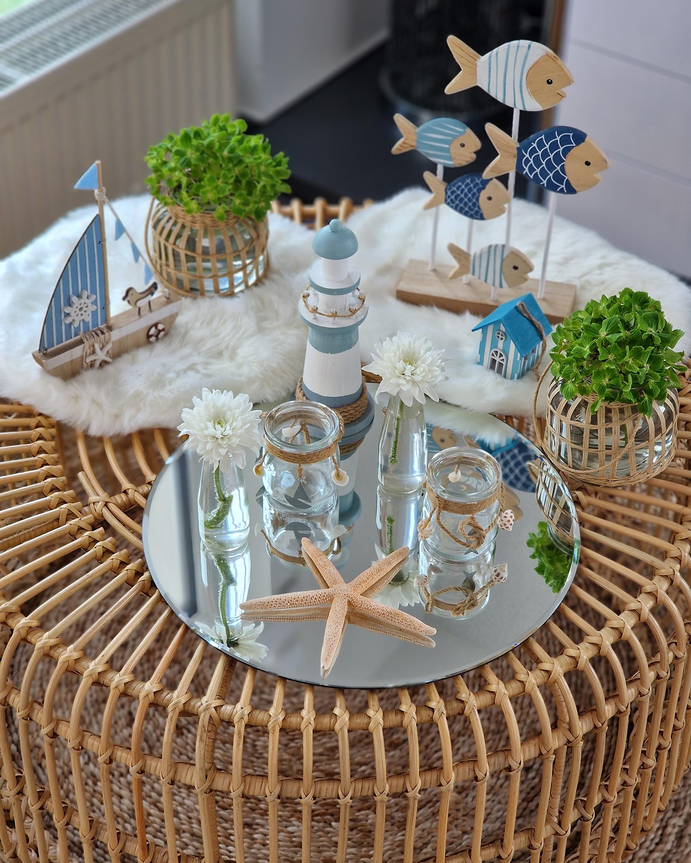 Salontafel LIMNI Rotan Lichtbruin