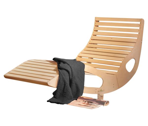 Weka Wellnessliege inkl. Saunatuch