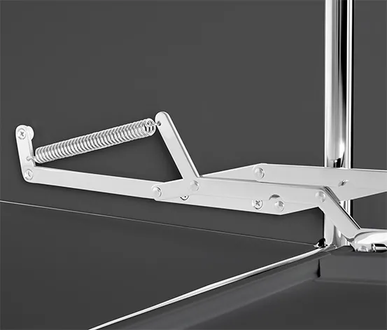 Kommode Metall »CN3« mit 6 Klappenfächern, groß, grau
