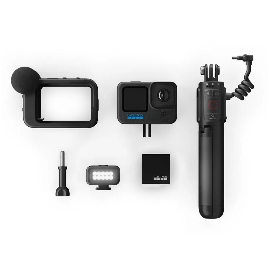 GoPro® | HERO12 Black Creator Edition - Action-kamera / 60 fps - undervands op til 10 m - Sort
