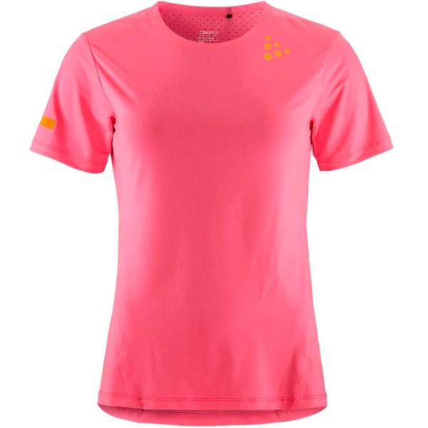 T-shirt running CRAFT PRO HYPERVENT TEE 2 W FUCHSIA
