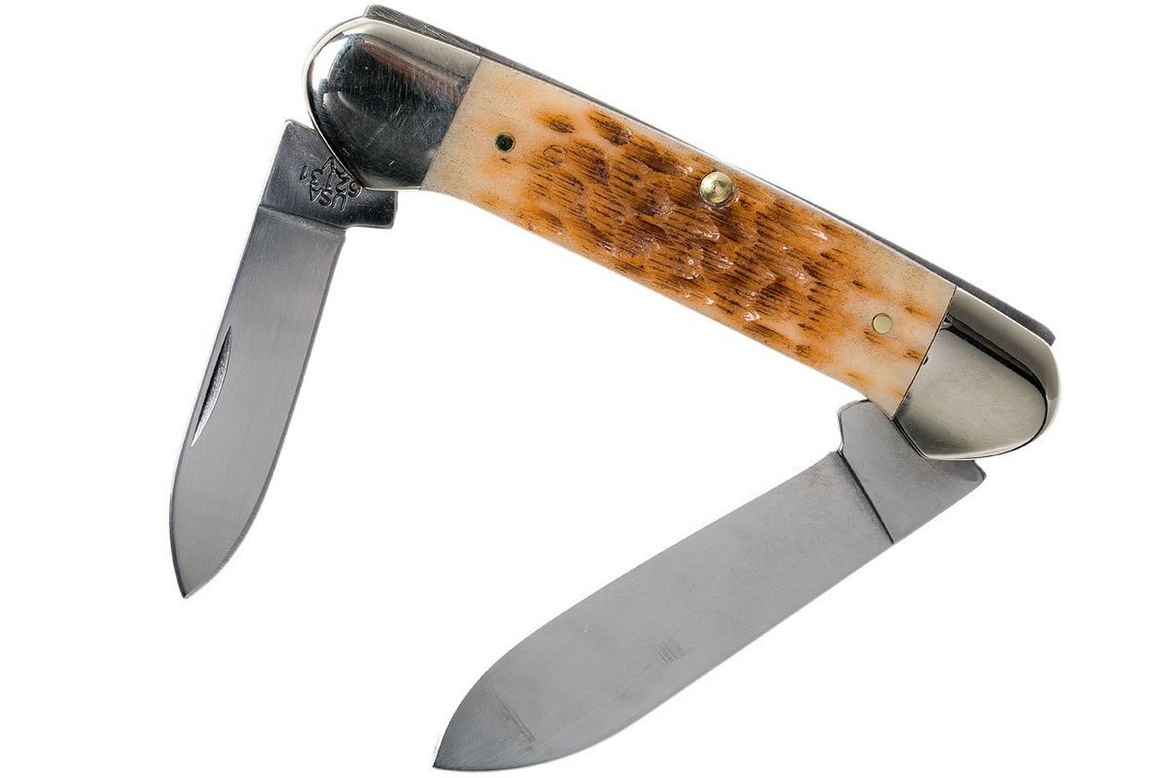 Case Canoe Amber Jigged Bone, 00263, 62131 CV zakmes