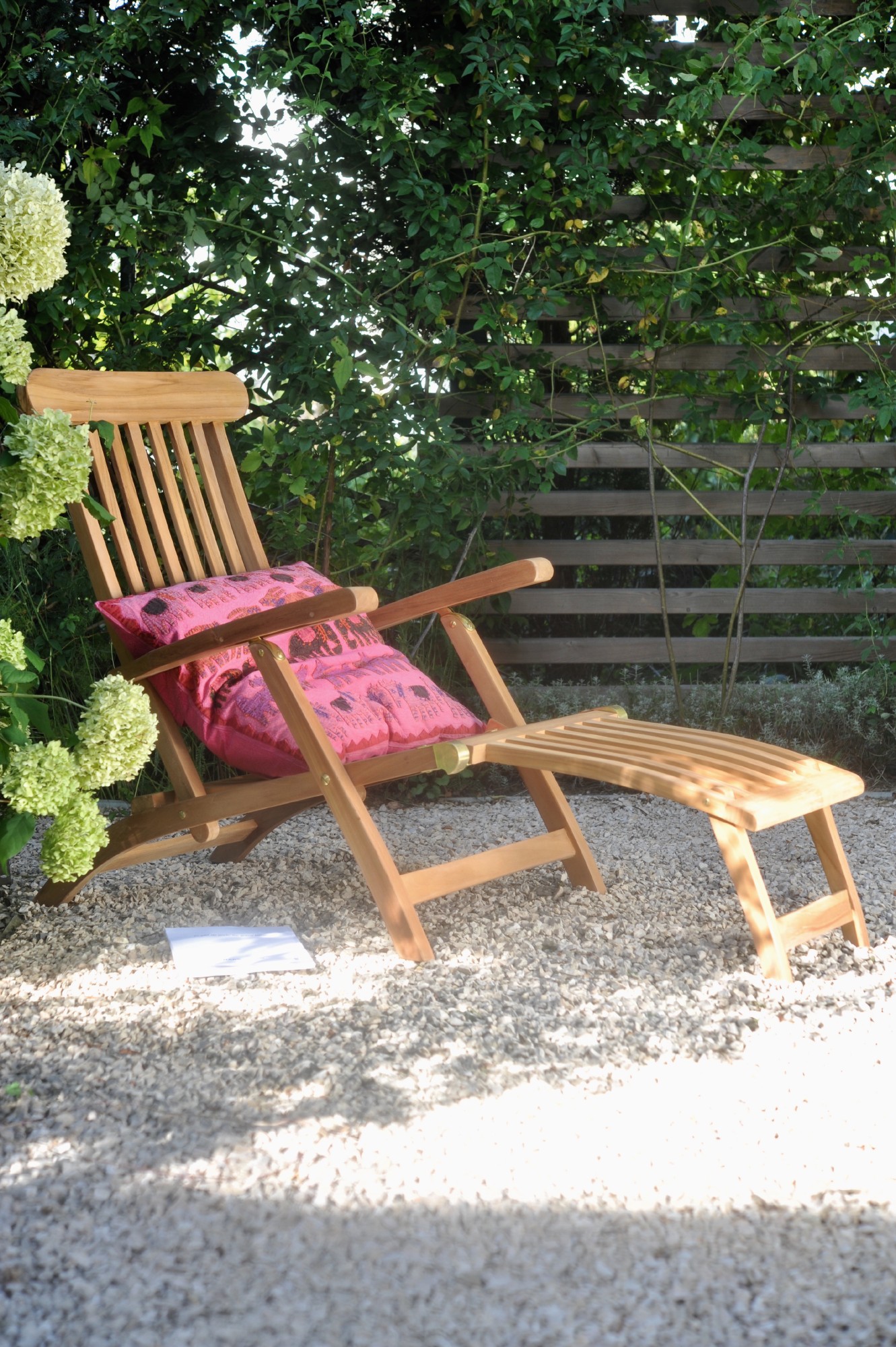 Deckchair aus Teak, natur, L 155 cm, B 66 cm, H 100 cm günstig bestellen