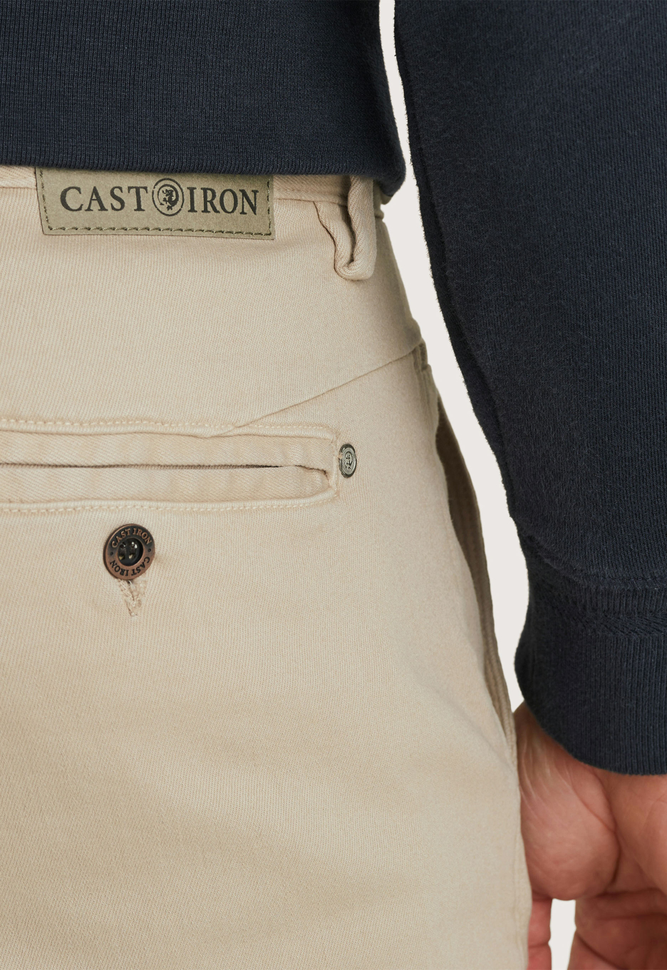Cast Iron Tapered Fit Chino